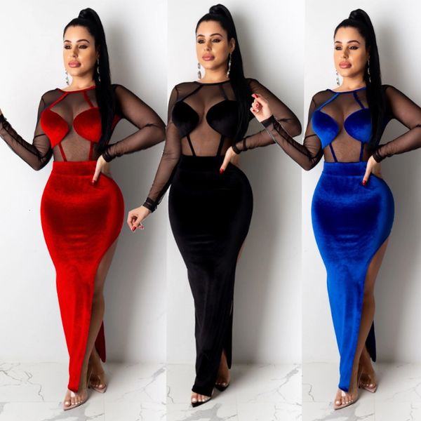 african for women 2021 sheer mesh africa clothing split backless bodycon maxi dresses long sleeve dress cz1t, Red
african for women 2021 sheer mesh africa clothing split backless bodycon maxi dresses long sleeve dress cz1t, Red