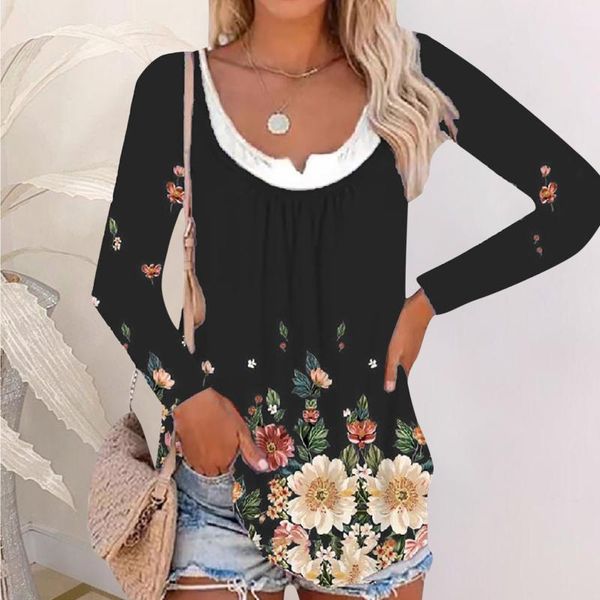 women's blouses & shirts fashion t-shirt floral sweater casual autumn ladies female women long sleeve blusas pullover camisetas de muj, White
women's blouses & shirts fashion t-shirt floral sweater casual autumn ladies female women long sleeve blusas pullover camisetas de muj, White