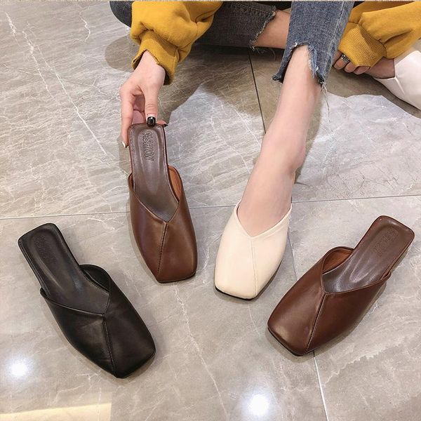 slippers rivet loafers mules for women 2021 shoes square toe flock female slides low cover flat pu retro basic fabric rubber, Black
slippers rivet loafers mules for women 2021 shoes square toe flock female slides low cover flat pu retro basic fabric rubber, Black