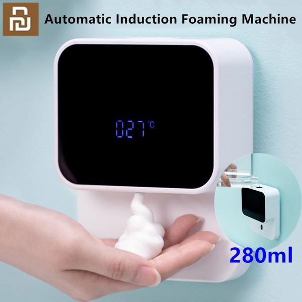 smart home control xiaozhi led display automatic induction foaming hand washer infrared sensor foam wall-mounted household for kitchen mall
smart home control xiaozhi led display automatic induction foaming hand washer infrared sensor foam wall-mounted household for kitchen mall