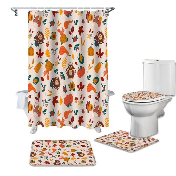 shower curtains thanksgiving pumpkin turkey curtain toilet lid cover bath mat set bathroom rug bathtub home decor
shower curtains thanksgiving pumpkin turkey curtain toilet lid cover bath mat set bathroom rug bathtub home decor