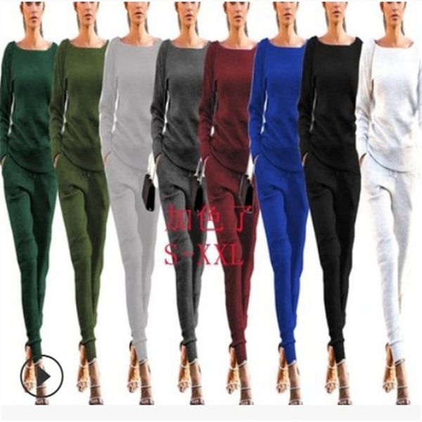 women 2 pcs casual pants sets tracksuits hoodies sport lounge wear solid color suit female set, Gray
women 2 pcs casual pants sets tracksuits hoodies sport lounge wear solid color suit female set, Gray