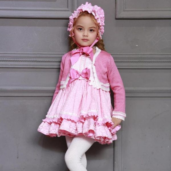 girl's dresses 4pcs spanish vintage clothing baby princess dress for girls summer children cardigan modis kids clothes vestidos y1488, Red;yellow
girl's dresses 4pcs spanish vintage clothing baby princess dress for girls summer children cardigan modis kids clothes vestidos y1488, Red;yellow