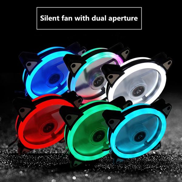 fans & coolings diy deskhost computer case fan 12cm led color mute cpu memory hard drive radiator dual interface can be connected in ser
fans & coolings diy deskhost computer case fan 12cm led color mute cpu memory hard drive radiator dual interface can be connected in ser