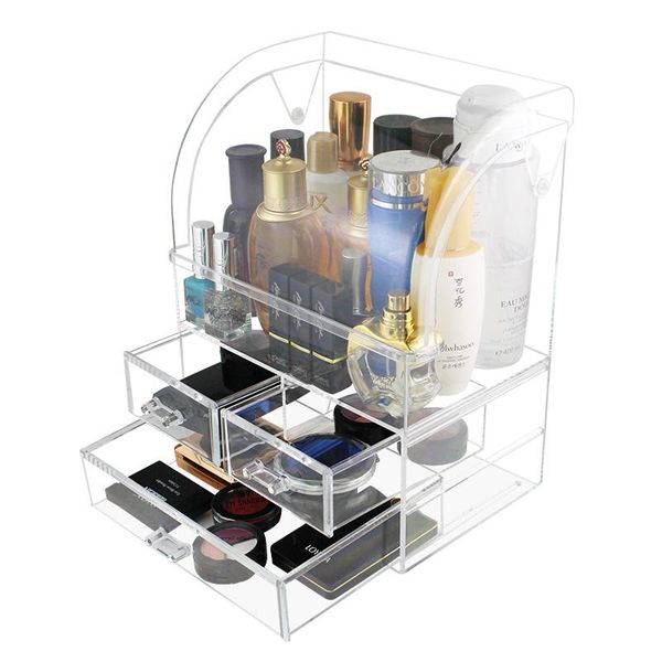 storage boxes & bins fashion drawers makeup organizer with lid clear jewelry box large case clear/transparent desk
storage boxes & bins fashion drawers makeup organizer with lid clear jewelry box large case clear/transparent desk