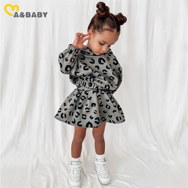 ma&baby 1-6y toddler kid children girl clothes set hooded sweatshirts skirts leopard outfits autumn spring clothing costume 220212, White
ma&baby 1-6y toddler kid children girl clothes set hooded sweatshirts skirts leopard outfits autumn spring clothing costume 220212, White