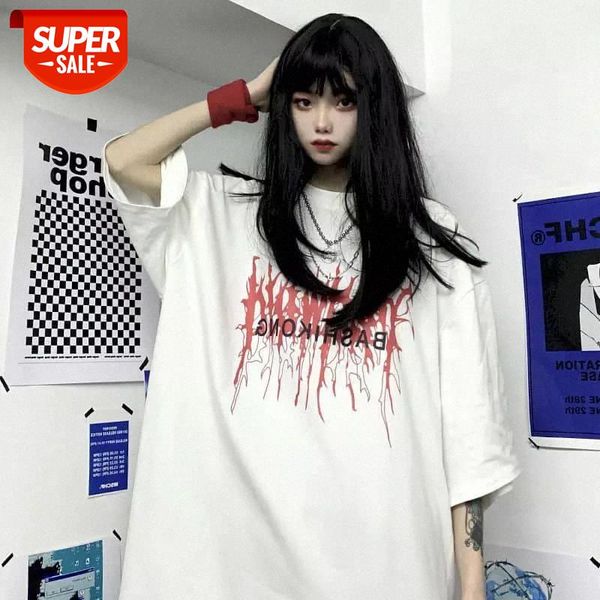 punk short-sleeved t-shirt men tshirt women t shirt couple summer 2021 korea ins letter print compassionate bf loose gothic #xb1a, White
punk short-sleeved t-shirt men tshirt women t shirt couple summer 2021 korea ins letter print compassionate bf loose gothic #xb1a, White