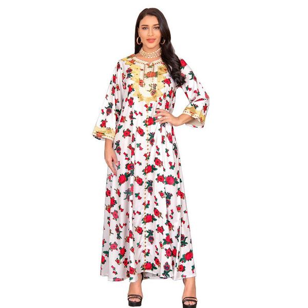 ethnic clothing muslim dress middle east women dubai abaya turkey robes arab abayas for turkish fashion donsignet, Red 
ethnic clothing muslim dress middle east women dubai abaya turkey robes arab abayas for turkish fashion donsignet, Red