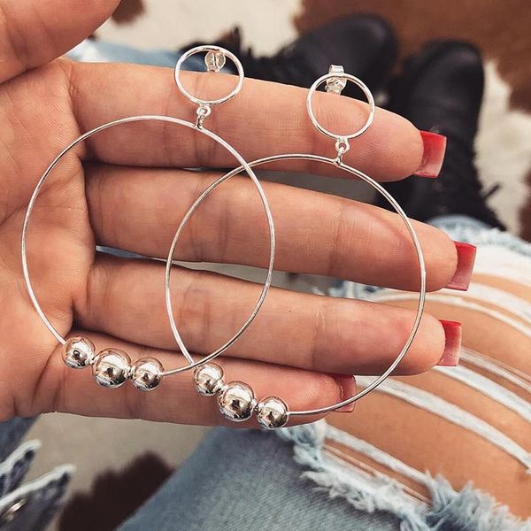hoop & huggie fashion jewelry beads circle vintage earrings for women statement gifts boho, Golden;silver
hoop & huggie fashion jewelry beads circle vintage earrings for women statement gifts boho, Golden;silver
