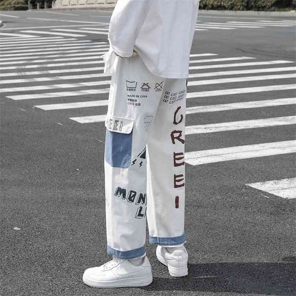 straight denim jeans men graphic printed streetwear man wildleg pants hip hop korean harajuku fashion 210716, Blue
straight denim jeans men graphic printed streetwear man wildleg pants hip hop korean harajuku fashion 210716, Blue