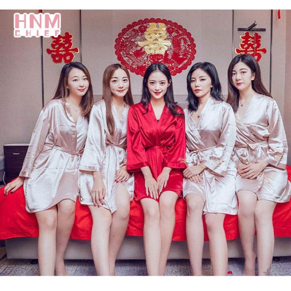 women's sleepwear satin silk robes soft comfort daily bridal wedding gift casual robe party simplicity bridesmaids, Black;red
women's sleepwear satin silk robes soft comfort daily bridal wedding gift casual robe party simplicity bridesmaids, Black;red