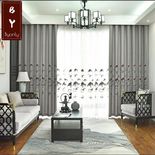 curtain & drapes embroidered curtains backdrop for the living room bedroom windows blackout pastoral landscape painting fresh linen cloth
curtain & drapes embroidered curtains backdrop for the living room bedroom windows blackout pastoral landscape painting fresh linen cloth
