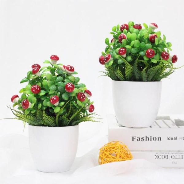 decorative flowers & wreaths bonsai artificial plant tree set fake plants home/room office desk decoration small pomegranate mushroom plasti
decorative flowers & wreaths bonsai artificial plant tree set fake plants home/room office desk decoration small pomegranate mushroom plasti
