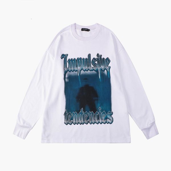 men's street fashion brand direct spray character english printing simple long sleeve pullover loose sweater autumn, Black
men's street fashion brand direct spray character english printing simple long sleeve pullover loose sweater autumn, Black