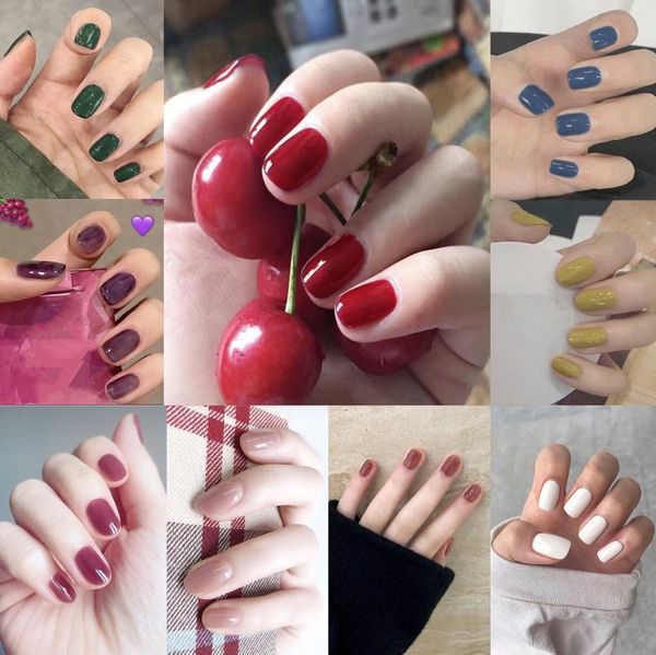 false nails 24pcs uv gel glue solid color short fake reusable ultra thin ins candy french finished with liquid, Red;gold
false nails 24pcs uv gel glue solid color short fake reusable ultra thin ins candy french finished with liquid, Red;gold