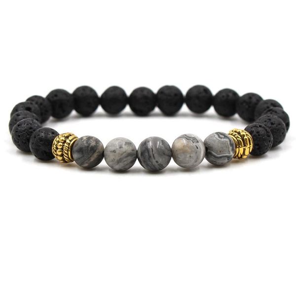 charm bracelets fashion black lava stone 7 reiki chakra healing balance beads bracelet for men women stretch yoga jewelry, Golden;silver
charm bracelets fashion black lava stone 7 reiki chakra healing balance beads bracelet for men women stretch yoga jewelry, Golden;silver