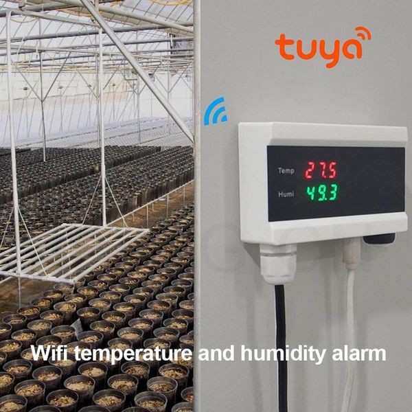 smart home control tuya wifi temperature and humidity sensor digital display life app fridge er tester meter
smart home control tuya wifi temperature and humidity sensor digital display life app fridge er tester meter