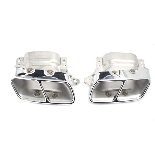 motorcycle exhaust system one pair stainless steel muffler tip for m-ercedes b-enz w221 s class change s300 s350 s600 a45 w167 silver/black
motorcycle exhaust system one pair stainless steel muffler tip for m-ercedes b-enz w221 s class change s300 s350 s600 a45 w167 silver/black