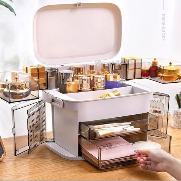 bathroom storage & organization portable cosmetic box dressing table skin care product rack lipstick jewelry female necessities1
bathroom storage & organization portable cosmetic box dressing table skin care product rack lipstick jewelry female necessities1