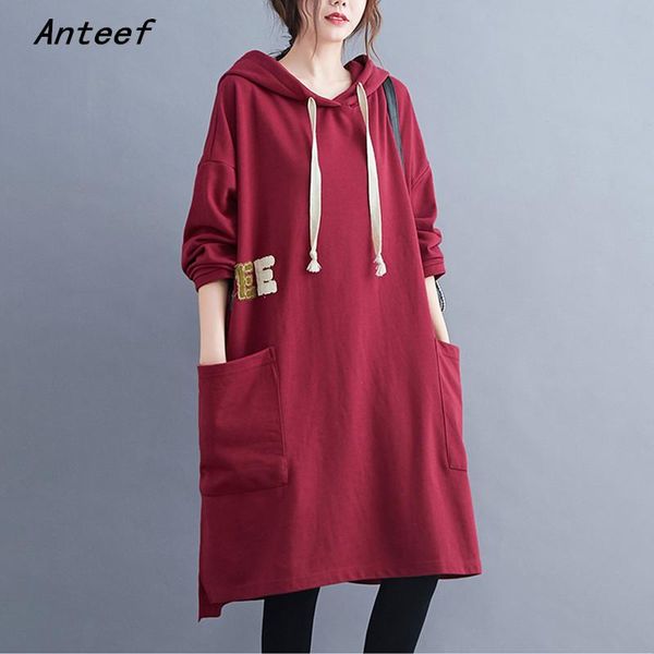 casual dresses long sleeve plus size cotton vintage hooded for women loose midi autumn winter dress elegant clothes 2021 ladies, Black;gray
casual dresses long sleeve plus size cotton vintage hooded for women loose midi autumn winter dress elegant clothes 2021 ladies, Black;gray