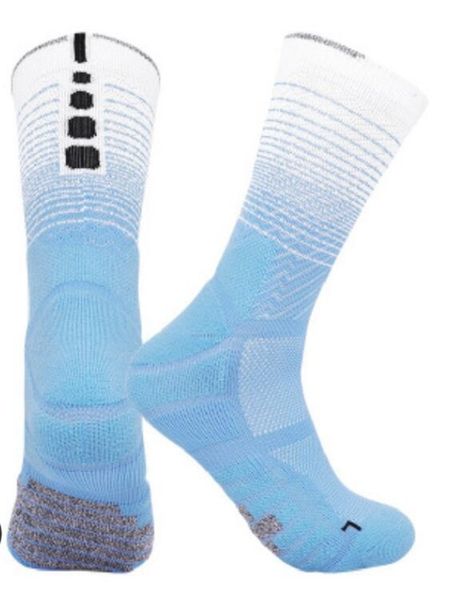 mixed textile distinguish left and right foot towel bottom outdoor sports socks trend men's elite socks middle tube basketball sock, Black
mixed textile distinguish left and right foot towel bottom outdoor sports socks trend men's elite socks middle tube basketball sock, Black