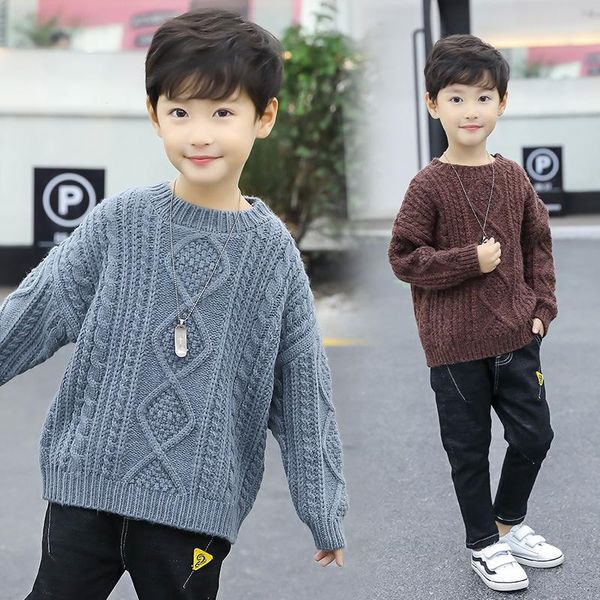 pullover boys' sweater 2021 medium and large children's baby autumn clothing korean style knitted bottoming, Blue
pullover boys' sweater 2021 medium and large children's baby autumn clothing korean style knitted bottoming, Blue