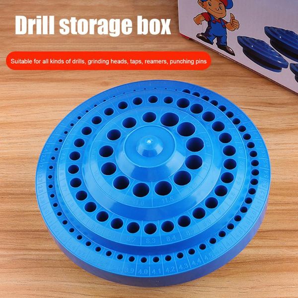 tool organizers 100pcs hole bore 1-13mm drill bit storage case stand round shape hard plastic organizer container box
tool organizers 100pcs hole bore 1-13mm drill bit storage case stand round shape hard plastic organizer container box