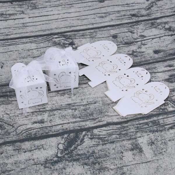 gift wrap 50pcs hollow out fashion elephant pattern candy boxes bags wedding favors & ribbons (white)
gift wrap 50pcs hollow out fashion elephant pattern candy boxes bags wedding favors & ribbons (white)