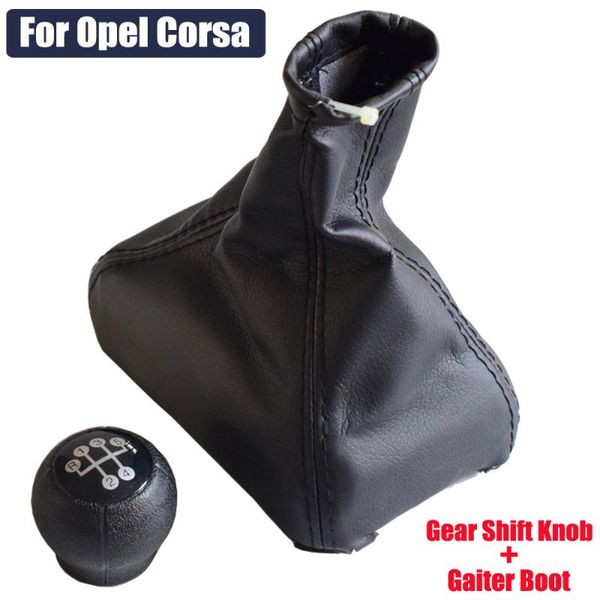 shift knob 5 speed manual gear lever shifter with and handbrake grips boot cover for corsa car styling
shift knob 5 speed manual gear lever shifter with and handbrake grips boot cover for corsa car styling