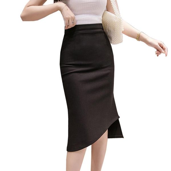 skirts s-5xl spring summer 2021 fashion women asymmetrical pencil skirt open slit stretch fabric package hip midi, Black
skirts s-5xl spring summer 2021 fashion women asymmetrical pencil skirt open slit stretch fabric package hip midi, Black