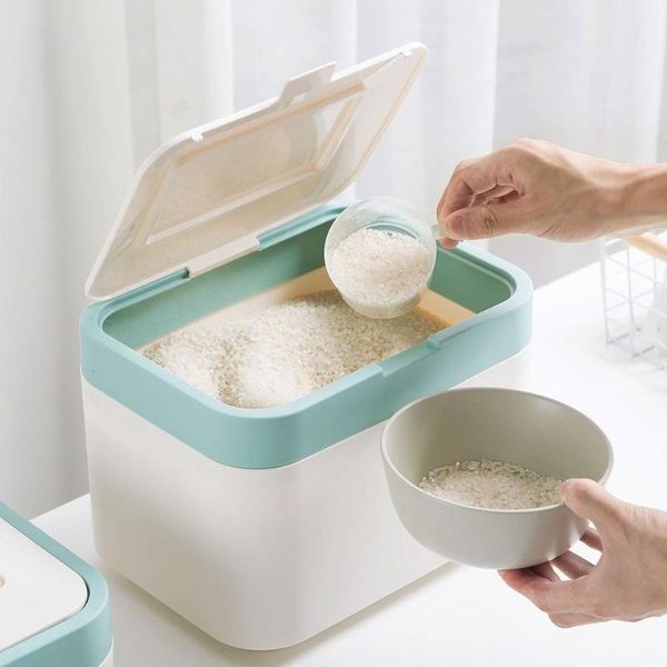 storage bottles & jars 5/10/15kg large kitchen rice box grain container plastic flour boxes dust-proof organizer
storage bottles & jars 5/10/15kg large kitchen rice box grain container plastic flour boxes dust-proof organizer