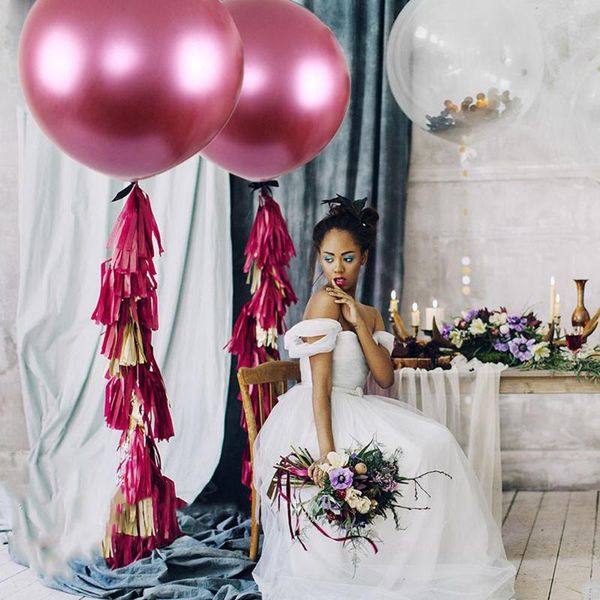 party decoration 1pc 36inch rose red huge round latex balloons wedding giant gold birthday kids toy super globos
party decoration 1pc 36inch rose red huge round latex balloons wedding giant gold birthday kids toy super globos