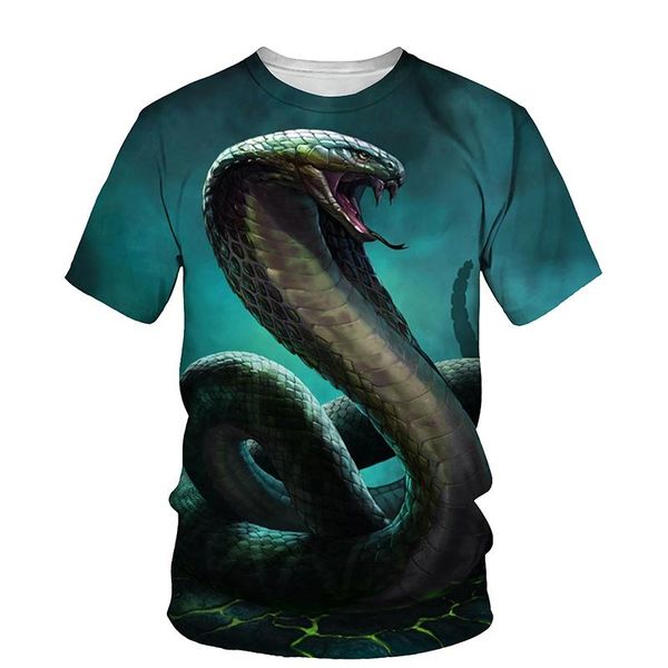 men's t-shirts ferocious snake 3d print t-shirt men 2021 summer o neck short sleeve tees funny style male clothes casual fashion, White;black
men's t-shirts ferocious snake 3d print t-shirt men 2021 summer o neck short sleeve tees funny style male clothes casual fashion, White;black