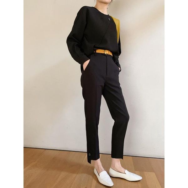 women's two piece pants 2021 casual 2 set spring loose ensemble femme costume slim tracksuit for women brief year-old female and, White
women's two piece pants 2021 casual 2 set spring loose ensemble femme costume slim tracksuit for women brief year-old female and, White