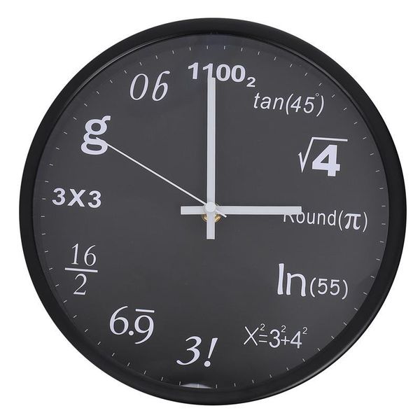 wall clocks metal frame math function clock mathematical living room household decor
wall clocks metal frame math function clock mathematical living room household decor
