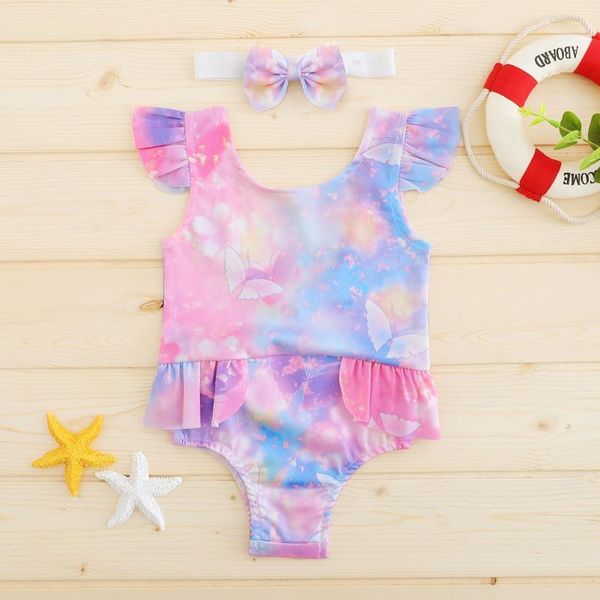toddler baby girls one piece rainbow butterfly printed ruffles swimsuit swimwear kids women's for one-pieces, Black
toddler baby girls one piece rainbow butterfly printed ruffles swimsuit swimwear kids women's for one-pieces, Black