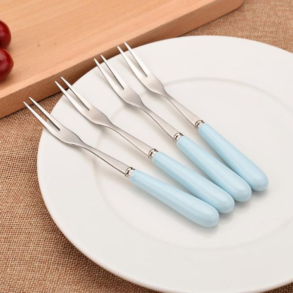 4pcs kitchen accessories ceramic handle stainless steel fruit fork dessert fork tableware dinnerware vegetable kitchen tool
4pcs kitchen accessories ceramic handle stainless steel fruit fork dessert fork tableware dinnerware vegetable kitchen tool