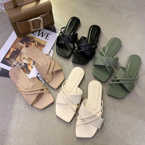 slippers breathable woman solid color summer women shoes flat outdoor beach flip flops zapatillas casa mujer jelly, Black
slippers breathable woman solid color summer women shoes flat outdoor beach flip flops zapatillas casa mujer jelly, Black