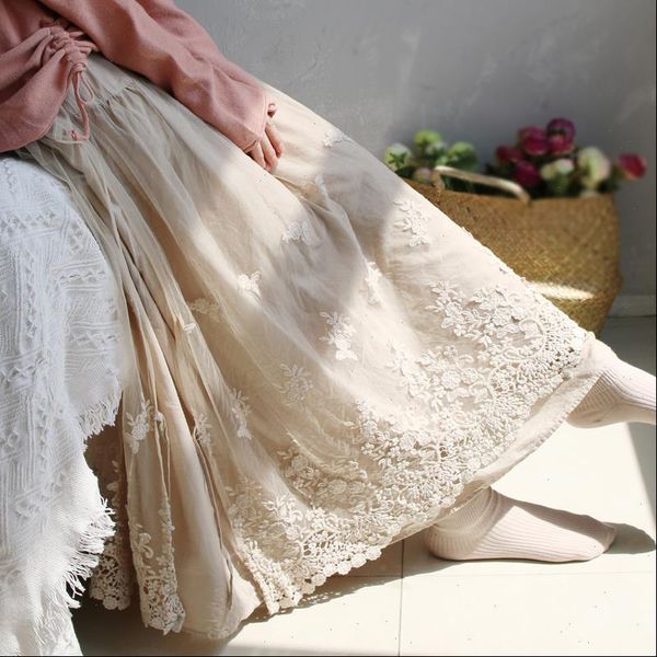eugen yarn skirt french long skirt ankle retro double mesh yarn loose embroidery a line skirt drop shipping, Black
eugen yarn skirt french long skirt ankle retro double mesh yarn loose embroidery a line skirt drop shipping, Black