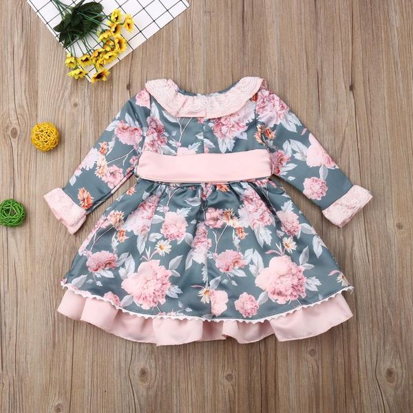 girl's dresses toddler kid baby girl flower dress princess party clothes autumn, Red;yellow
girl's dresses toddler kid baby girl flower dress princess party clothes autumn, Red;yellow