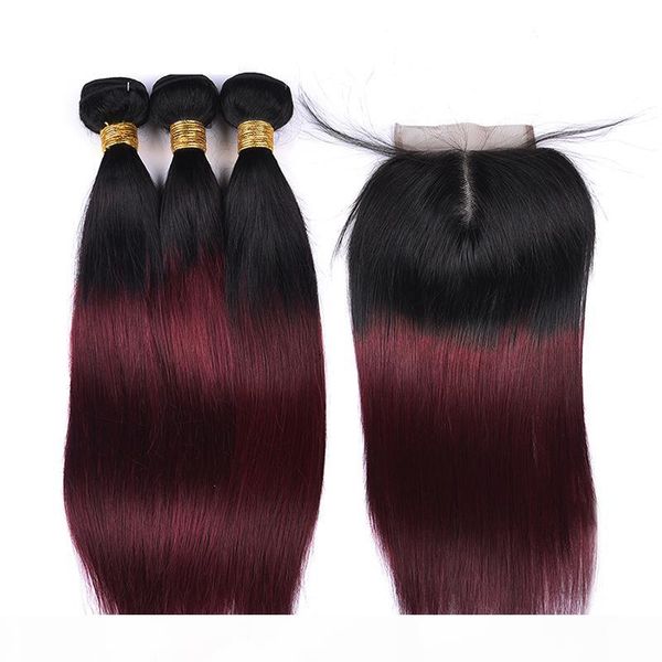 brazilian virgin hair bundles with closures straight human hair bundles t 99j hair weaves 10-28 inch, Black
brazilian virgin hair bundles with closures straight human hair bundles t 99j hair weaves 10-28 inch, Black