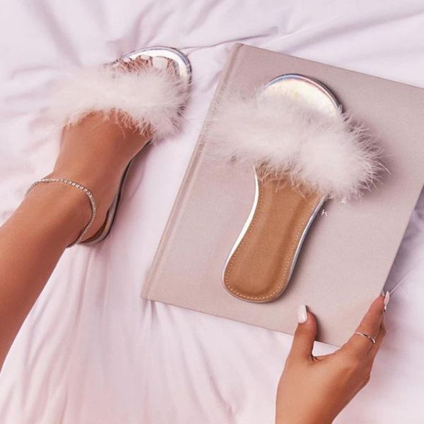 slippers women fur slides warm fluffy faux flip flops flat home furry woman fuzzy plush casual shoes sandals, Black
slippers women fur slides warm fluffy faux flip flops flat home furry woman fuzzy plush casual shoes sandals, Black