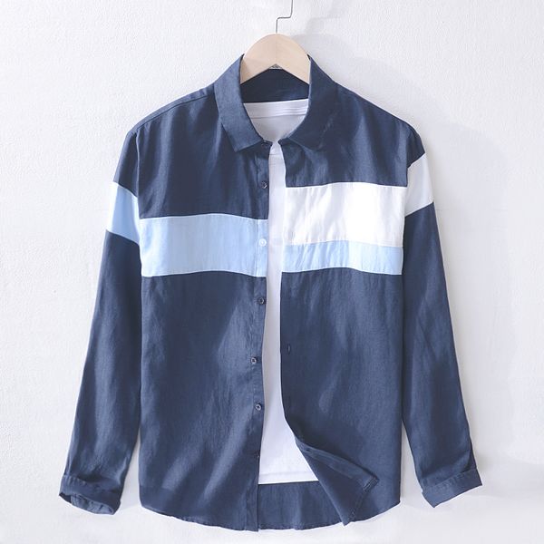 2021 new arrival italy style brand long-sleeved pure linen men fashion casual summer shirt mens shirts male chemise camisa qp22, White
2021 new arrival italy style brand long-sleeved pure linen men fashion casual summer shirt mens shirts male chemise camisa qp22, White
