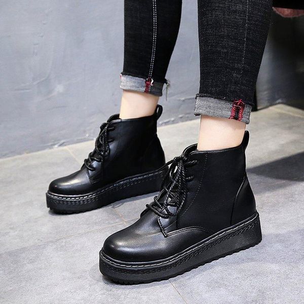 boots weideng classic brogue women genuine leather boot casual winter shoes lace up work non-slip flat, Black
boots weideng classic brogue women genuine leather boot casual winter shoes lace up work non-slip flat, Black