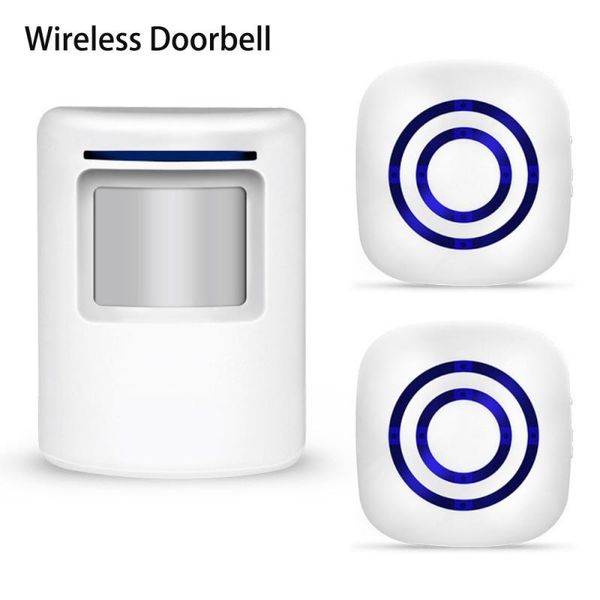 doorbells home welcome doorbell wireless pir infrared sensor motion detector entry door bell alarm w/ receiver & transmitter
doorbells home welcome doorbell wireless pir infrared sensor motion detector entry door bell alarm w/ receiver & transmitter