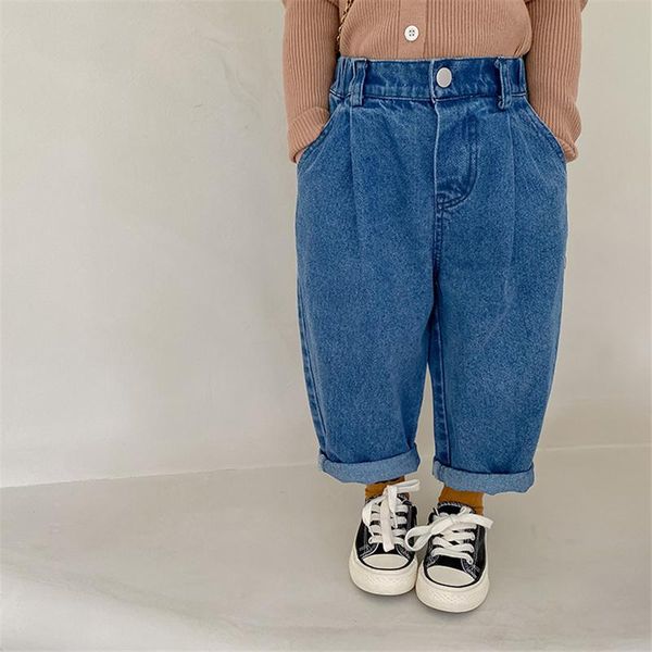 jeans autumn boys and girls loose casual denim pants 2021 korean style children fashion all-match dad, Blue
jeans autumn boys and girls loose casual denim pants 2021 korean style children fashion all-match dad, Blue