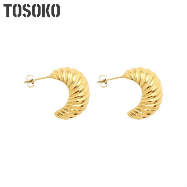 dangle & chandelier tosoko stainless steel jewelry french horn bag earrings with moon twist pattern women's fashion ornaments gift bsf1, Silver
dangle & chandelier tosoko stainless steel jewelry french horn bag earrings with moon twist pattern women's fashion ornaments gift bsf1, Silver