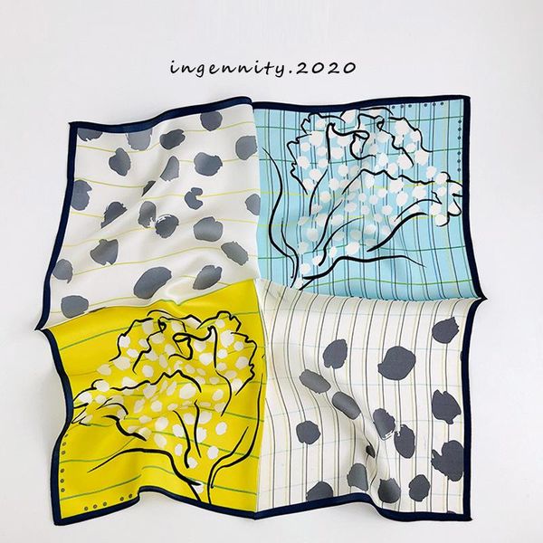 scarves 2021 fashion head scarf women flower petals print 100% pure silk square hijab female bandanas kerchief 52*52 cm, Blue;gray
scarves 2021 fashion head scarf women flower petals print 100% pure silk square hijab female bandanas kerchief 52*52 cm, Blue;gray