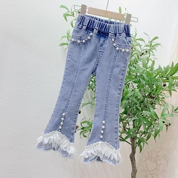 jeans girls bell bottom pants spring autumn kids solid lace slim fit denim flared children teen stretch boot cut long trousers, Blue
jeans girls bell bottom pants spring autumn kids solid lace slim fit denim flared children teen stretch boot cut long trousers, Blue