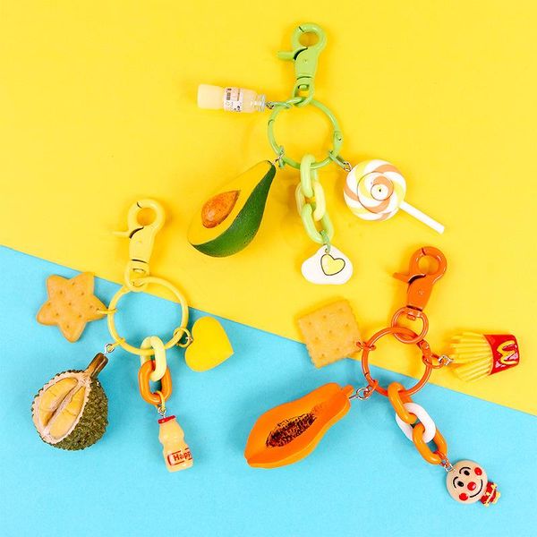 keychains avocado simulation keychain creative papaya durian key-ring bag car pendant for men women cute lollipop cookie, Silver
keychains avocado simulation keychain creative papaya durian key-ring bag car pendant for men women cute lollipop cookie, Silver